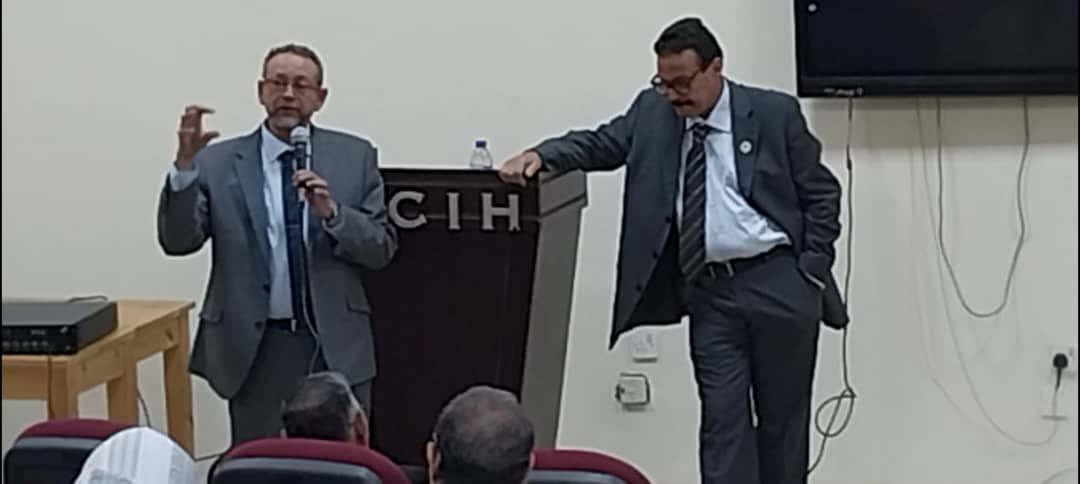 التقانة تستقبل عميد كلية طب الاسنان بالجامعة الليبية في محاضرة عن سلامة المريض